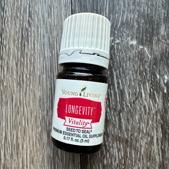🔥*Buy Now Priced* Young Living Longevity Vitality 5ml Essential Oil - Picture 2 of 2